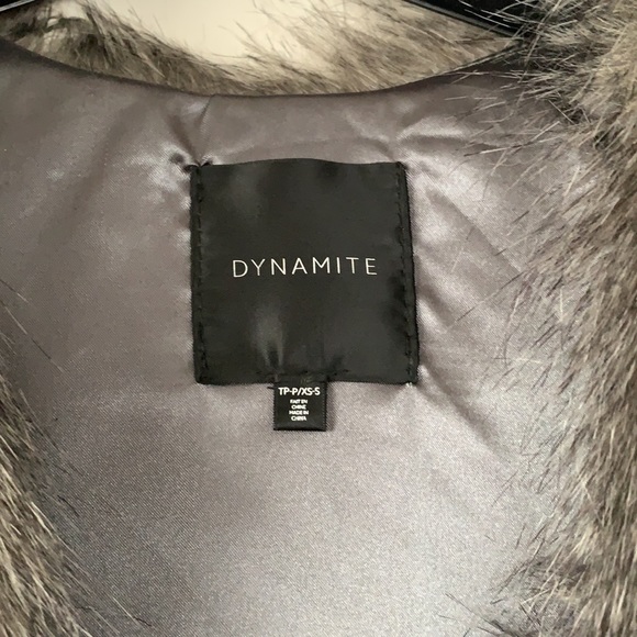 Dynamite faux fur vest - Picture 3 of 4